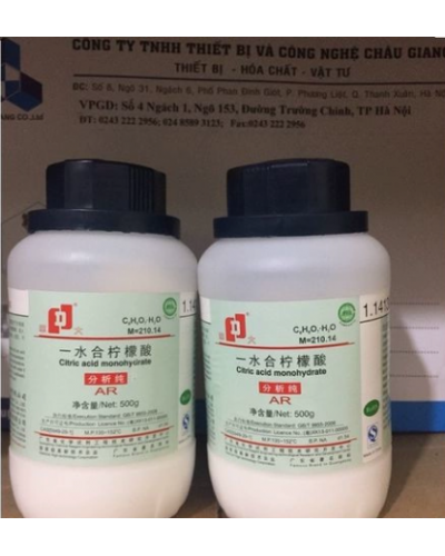 Citric acid monohydrate C6H8O7.H2O